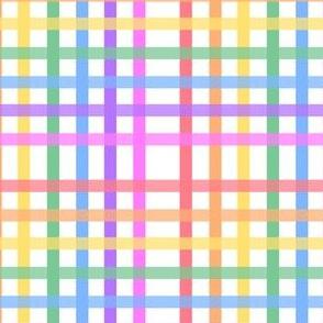 Bright pastel rainbow plaid (small)