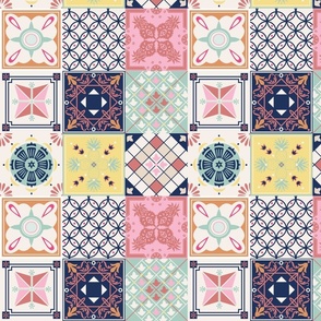COLORFUL PINEAPPLE TILES 