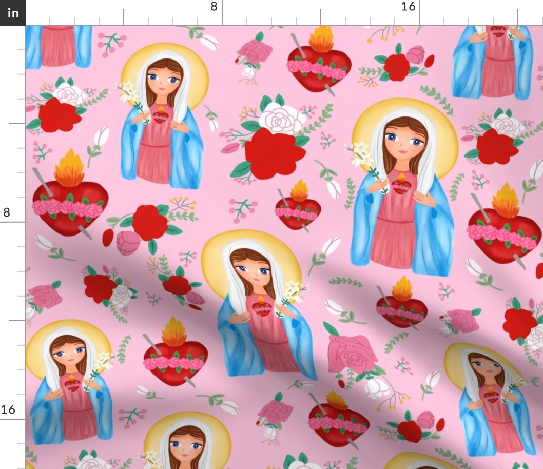 Immaculate Heart of Mary_Pattern