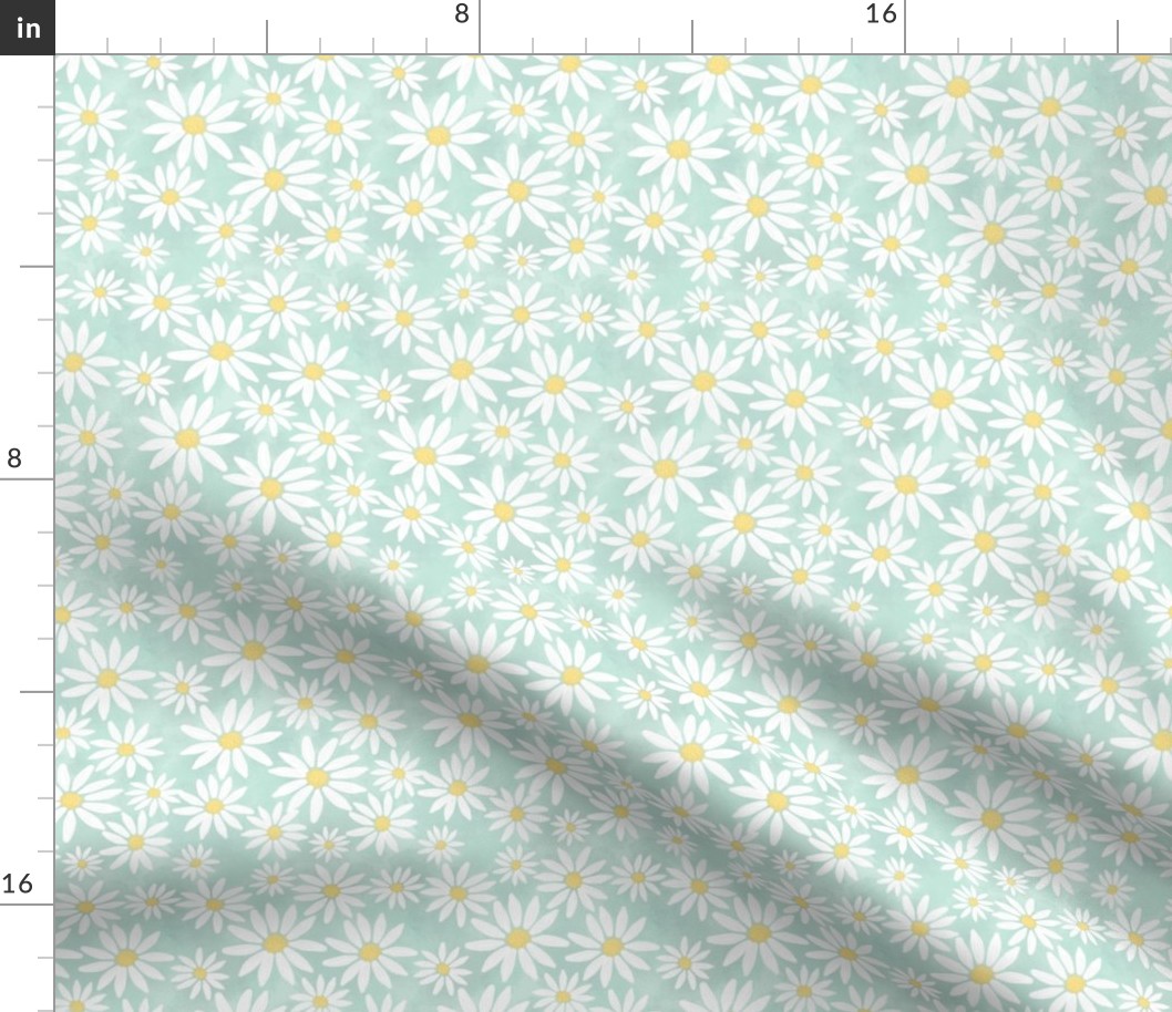 Daisy Field Small - Tiny Floral Print