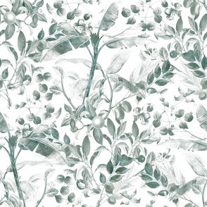 Subtle Botanical Foliage