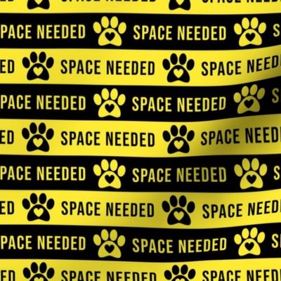 space needed