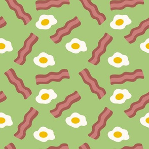 Bacon and Eggs - Green