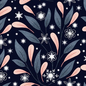 Floral Snowflakes