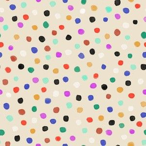 Spciy Dots Tan