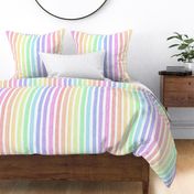 Sweet Pastel Stripe LARGE