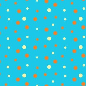 Necessary dots, blue