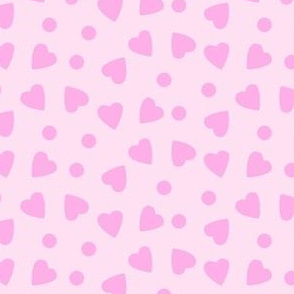 Necessary hearts, pink 