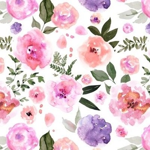 Rose Pink Floral