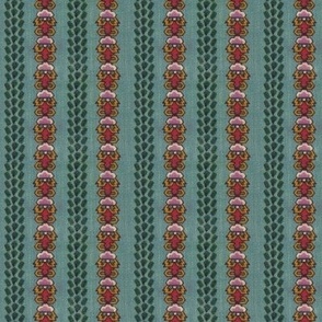 1860s Flowerbed Stripe