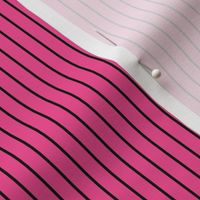 Small French Rose Pin Stripe Pattern Vertical in Black