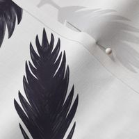 Feather - Black - medium