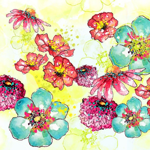 Watercolor Blooms