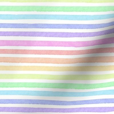 Sweet Pastel Stripe horizontal SMALL