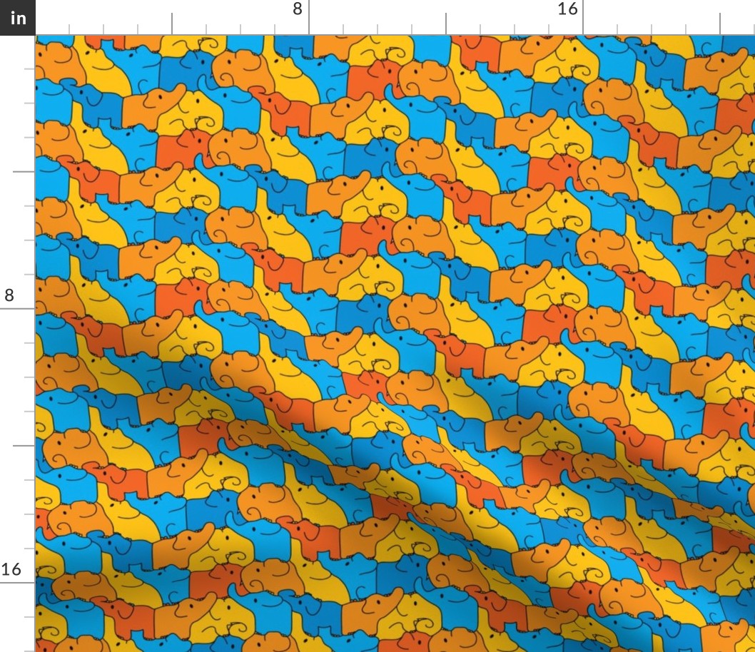 Tessellating elephants