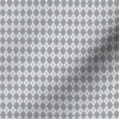 Gym Argyle (Tonal Gray) Small