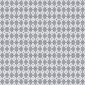 Gym Argyle (Tonal Gray) Small