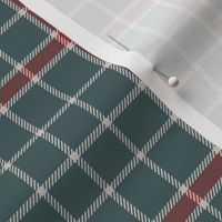 Major James Fraser tartan, c. 1730, 10" muted