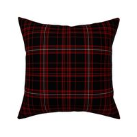 MacDonell of Glengarry red tartan, 6"  black ground