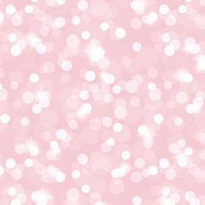 Sparkly Bokeh Pattern - Pink Blush Color