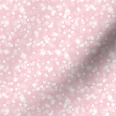 Small Sparkly Bokeh Pattern - Pink Blush Color