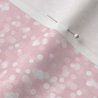 Small Sparkly Bokeh Pattern - Pink Blush Color