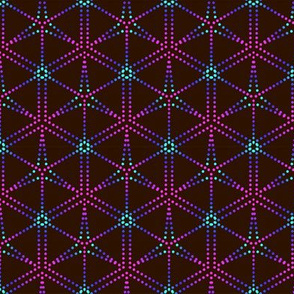gradient dots grid