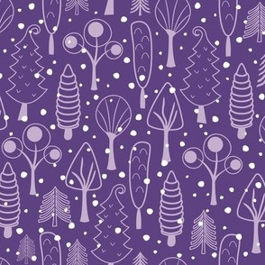 Contour Crypto Trees on Purple