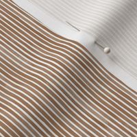 Vertical Watercolor Mini Stripes M+M Cocoa by Friztin