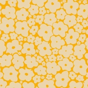 Marigold Sand - Flower Bouquet pattern