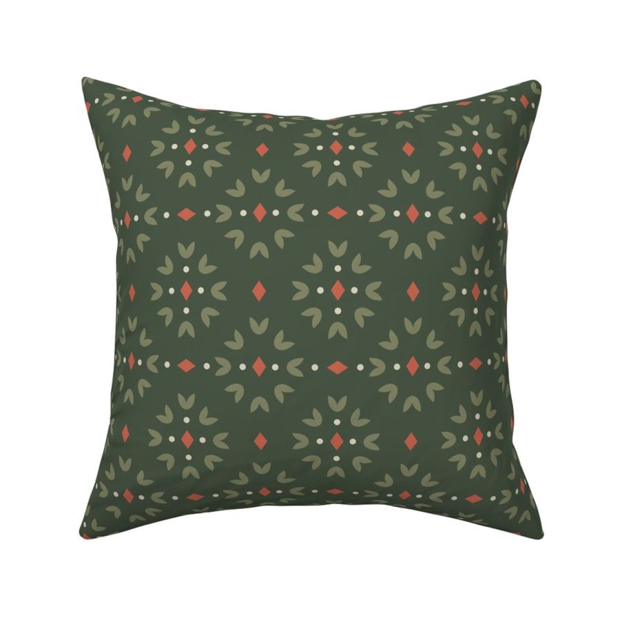 Scandinavian Christmas Pattern - Medium