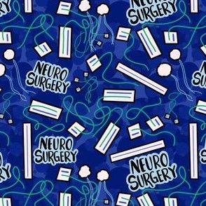 Neurosurgery Patties Blue