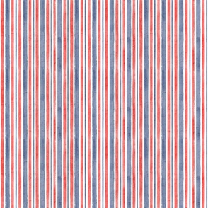 Blue and red watercolor stripes