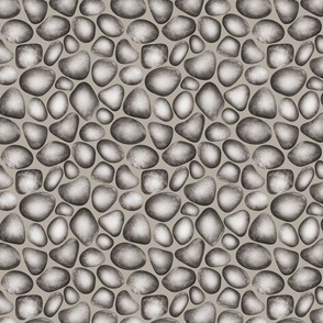 Beige gray stones pattern