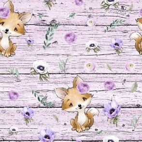 purple fox lilac wood