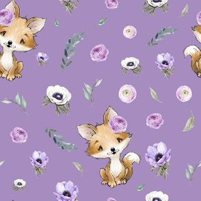 purple fox purple