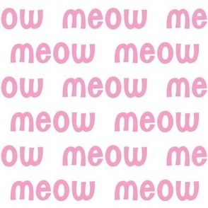 pink meow