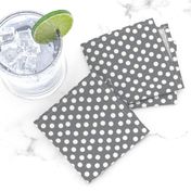 Pretty Polka Dots in Pewter