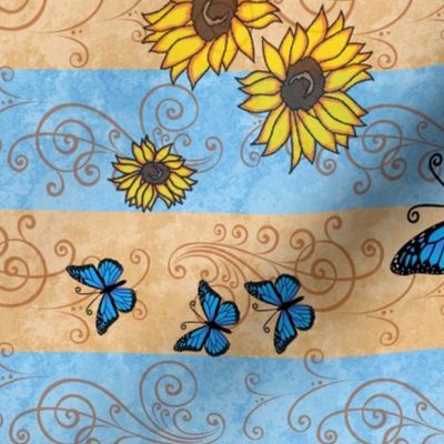 Sunflower Memories Tea Towels