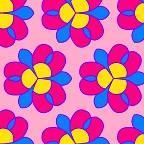 Abstract Pink Floral