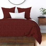 Renaissance damask, maroon red