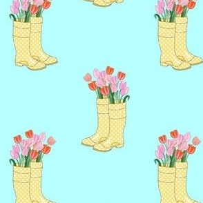 Tulips in Boots