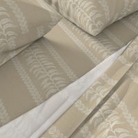 Palm Linen Stripe, Beige