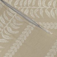 Palm Linen Stripe, Beige