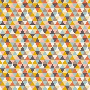 Triangles in Spring Palette
