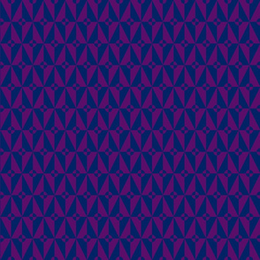 60s mod diamonds 2 purple and navy