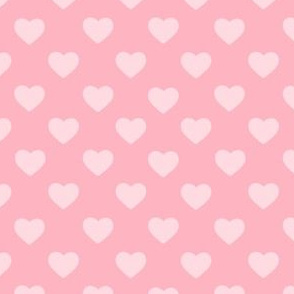 Heart polka dots