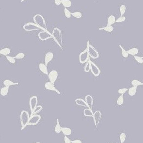 Lovely white leaves on pink pastel background simple design 