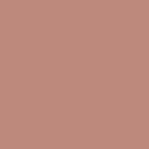 Solid Color, Dark Rose Brown Powdery