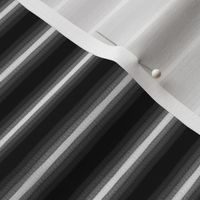 Gradient Horizontal Stripe Black and White